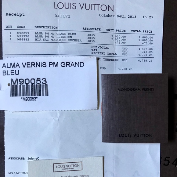 LOUIS VUITTON MONOGRAM VERNIS ALMA PM HANDBAG 👜 - Picture 11 of 13